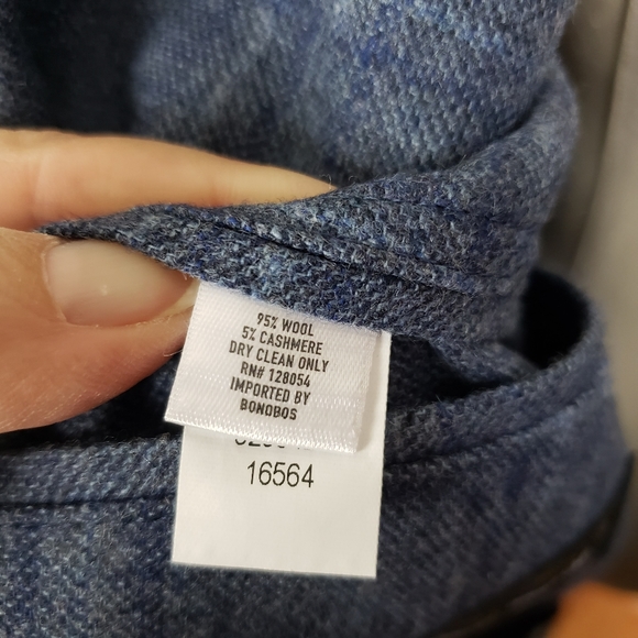 Bonobos Wool & Cashmere Blend Blazer Standard Fit - Picture 8 of 8